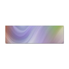 Gradient Blue, Orange, Green Sticker (bumper) by ConteMonfrey