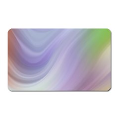 Gradient Blue, Orange, Green Magnet (rectangular) by ConteMonfrey