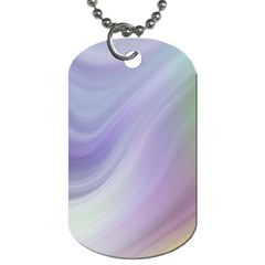 Gradient Blue, Orange, Green Dog Tag (two Sides) by ConteMonfrey