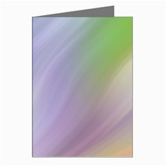 Gradient Blue, Orange, Green Greeting Cards (pkg Of 8) by ConteMonfrey