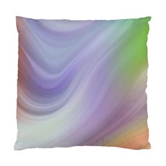 Gradient Blue, Orange, Green Standard Cushion Case (one Side) by ConteMonfrey