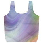 Gradient Blue, orange, green Full Print Recycle Bag (XXL) Front