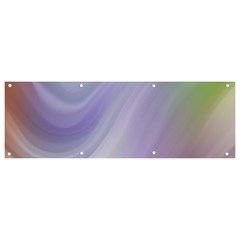 Gradient Blue, Orange, Green Banner And Sign 9  X 3  by ConteMonfrey