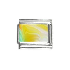 Gradient Green Yellow Italian Charm (9mm) by ConteMonfrey