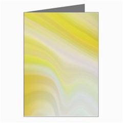 Gradient Green Yellow Greeting Card by ConteMonfrey