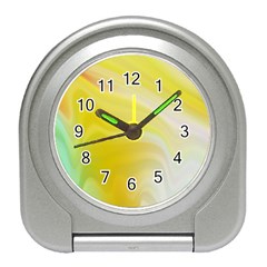 Gradient Green Yellow Travel Alarm Clock by ConteMonfrey