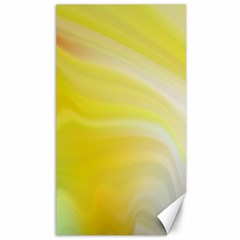 Gradient Green Yellow Canvas 40  X 72  by ConteMonfrey