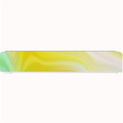 Gradient Green Yellow Small Bar Mat by ConteMonfrey