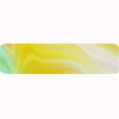 Gradient Green Yellow Large Bar Mat by ConteMonfrey