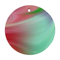 Gradient Pink, Blue, Red Ornament (round) by ConteMonfrey