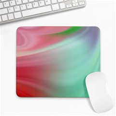 Gradient Pink, Blue, Red Large Mousepad by ConteMonfrey