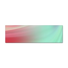 Gradient Pink, Blue, Red Sticker (bumper) by ConteMonfrey