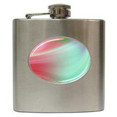 Gradient Pink, Blue, Red Hip Flask (6 Oz) by ConteMonfrey