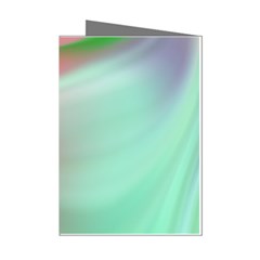 Gradient Pink, Blue, Red Mini Greeting Cards (pkg Of 8) by ConteMonfrey