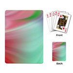 Gradient Pink, blue, red Playing Cards Single Design (Rectangle) Back