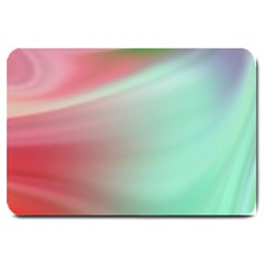 Gradient Pink, Blue, Red Large Doormat by ConteMonfrey