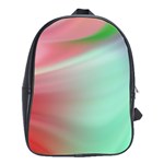 Gradient Pink, blue, red School Bag (Large) Front