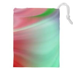 Gradient Pink, Blue, Red Drawstring Pouch (4xl) by ConteMonfrey