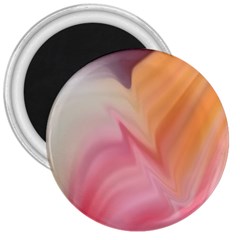 Gradient Orange, Purple, Pink 3  Magnets by ConteMonfrey