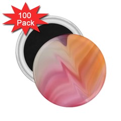 Gradient Orange, Purple, Pink 2 25  Magnets (100 Pack)  by ConteMonfrey