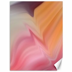 Gradient Orange, Purple, Pink Canvas 36  X 48  by ConteMonfrey