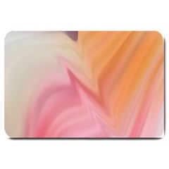 Gradient Orange, Purple, Pink Large Doormat by ConteMonfrey