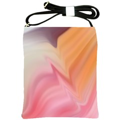 Gradient Orange, Purple, Pink Shoulder Sling Bag by ConteMonfrey