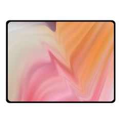 Gradient Orange, Purple, Pink Double Sided Fleece Blanket (small)  by ConteMonfrey