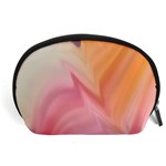 Gradient orange, purple, pink Accessory Pouch (Large) Front