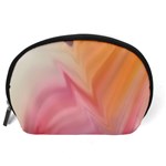 Gradient orange, purple, pink Accessory Pouch (Large) Back