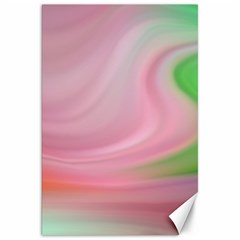 Gradient Pink Green Orange Canvas 20  X 30  by ConteMonfrey