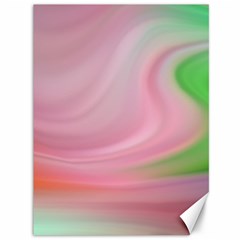 Gradient Pink Green Orange Canvas 36  X 48  by ConteMonfrey