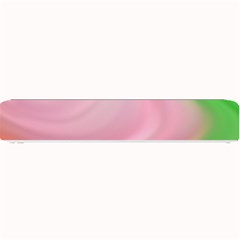 Gradient Pink Green Orange Small Bar Mat by ConteMonfrey