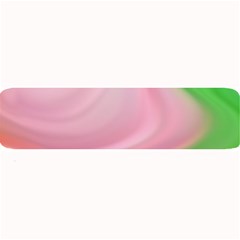 Gradient Pink Green Orange Large Bar Mat by ConteMonfrey