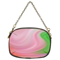 Gradient Pink Green Orange Chain Purse (two Sides) by ConteMonfrey