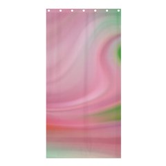 Gradient Pink Green Orange Shower Curtain 36  X 72  (stall)  by ConteMonfrey