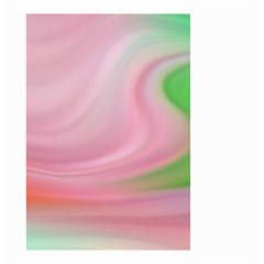 Gradient Pink Green Orange Small Garden Flag (two Sides) by ConteMonfrey