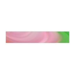 Gradient Pink Green Orange Flano Scarf (mini) by ConteMonfrey