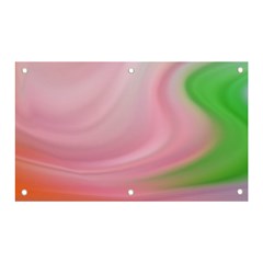 Gradient Pink Green Orange Banner And Sign 5  X 3  by ConteMonfrey