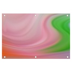 Gradient Pink Green Orange Banner And Sign 6  X 4  by ConteMonfrey