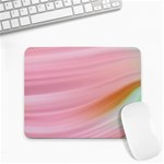 Gradient ice cream pink green Small Mousepad Front