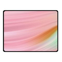 Gradient Ice Cream Pink Green Fleece Blanket (small) by ConteMonfrey