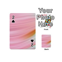 Gradient Ice Cream Pink Green Playing Cards 54 Designs (mini) by ConteMonfrey