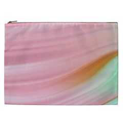 Gradient Ice Cream Pink Green Cosmetic Bag (xxl) by ConteMonfrey