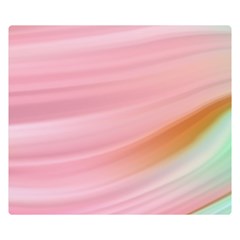 Gradient Ice Cream Pink Green Double Sided Flano Blanket (small)  by ConteMonfrey