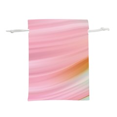 Gradient Ice Cream Pink Green Lightweight Drawstring Pouch (s) by ConteMonfrey