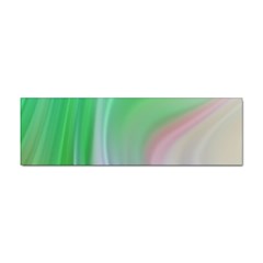 Gradient Green Blue Sticker (bumper) by ConteMonfrey