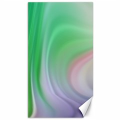 Gradient Green Blue Canvas 40  X 72  by ConteMonfrey