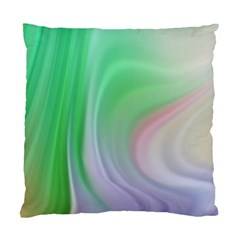 Gradient Green Blue Standard Cushion Case (one Side) by ConteMonfrey