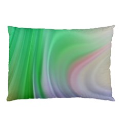 Gradient Green Blue Pillow Case by ConteMonfrey